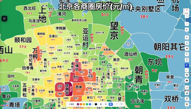商圈价格地图